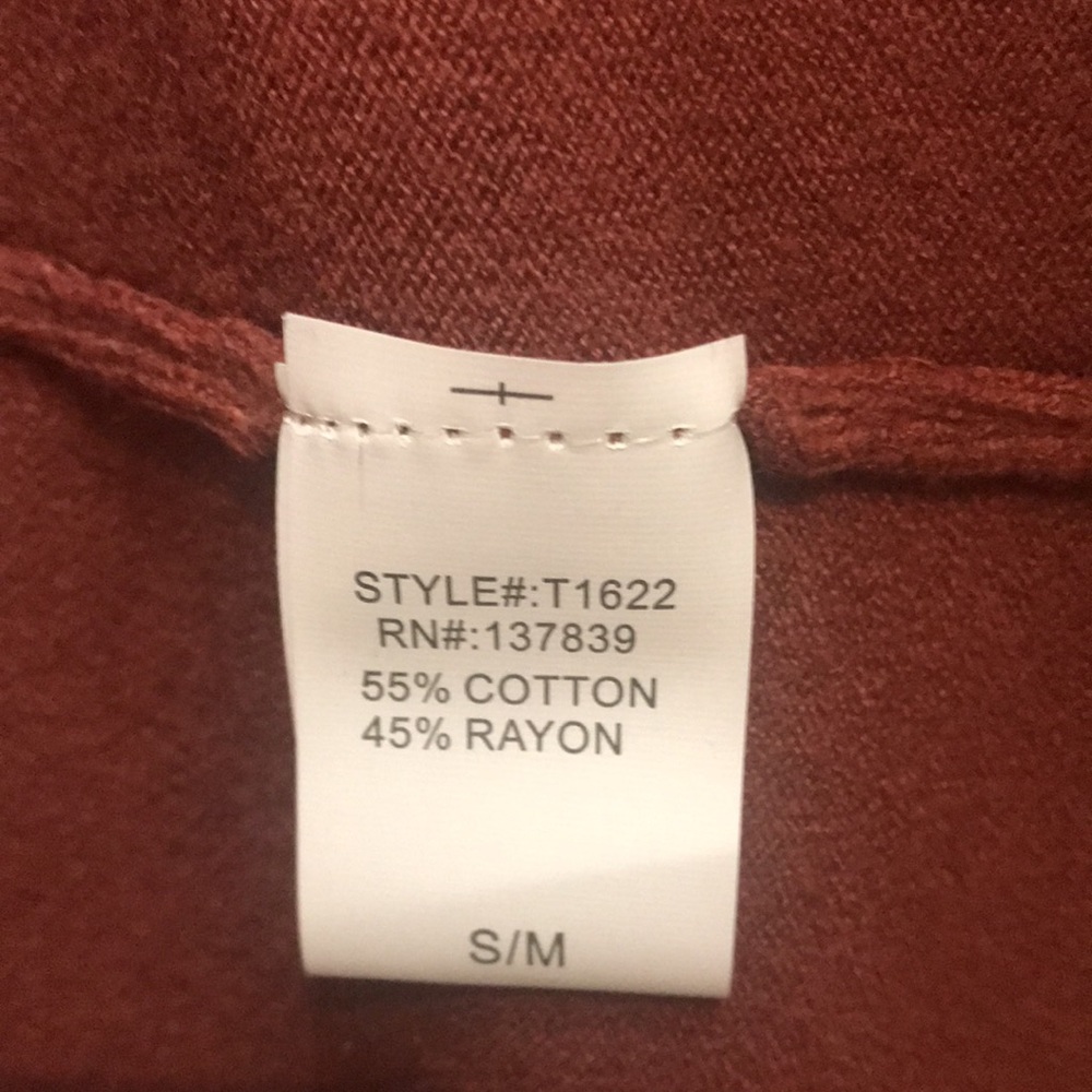 Rust  Cardigan - Picture 9 of 10